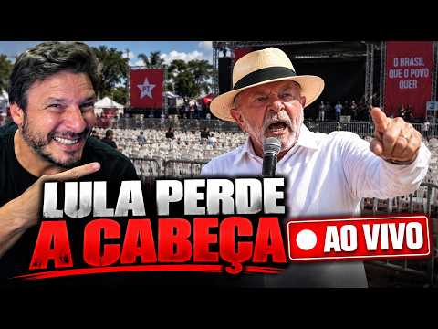 🚨VEXAME! LULA dá de cara com COMÍCIO VAZIO ⛔ e se REVOLTA diante das câmeras!