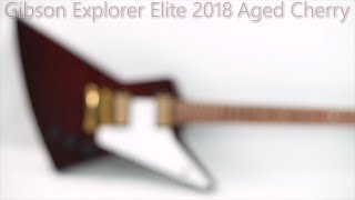 Video thumbnail for #7: Gibson Explorer Elite 2018 Aged Cherry by Musikhaus Öllerer