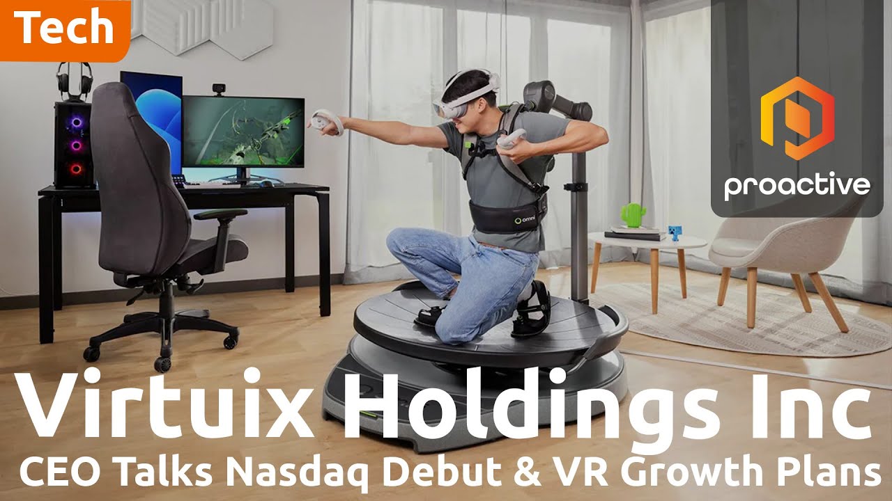 Virtuix debuts on Nasdaq as Omni VR technology scales across markets