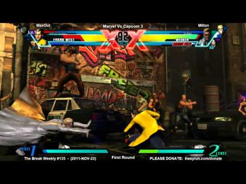 The Break Weekly #135 - uMvC3 FR - MaxOut VS Milton