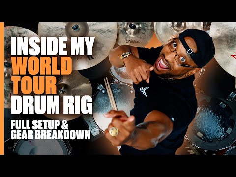 Inside My 2025 WORLD TOUR  Drum Rig 🥁 Full Gear Breakdown MUST SEE 💥