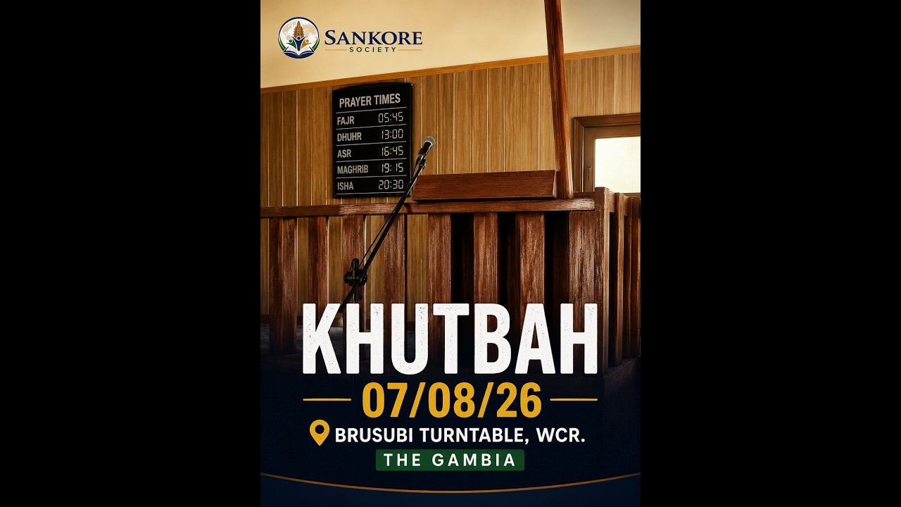 khutbah | Imam Al-Amin Jabbi