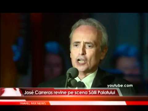 José Carreras revine pe scena Salii Palatului