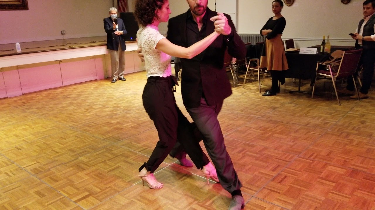 Argentine Tango/Vals class: Florencia Borgnia & Marcos Pereira - Desde El Alma