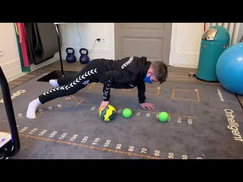 Koordinations- und Mobilisationstraining, Rumpfstabilisierung Handballtraining