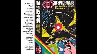 3d space wars - Unemulated ZX Spectrum Gameplay & Review