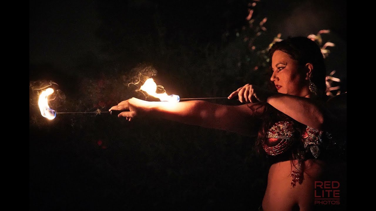 Promotional video thumbnail 1 for Fire Bellydancer Lorenda
