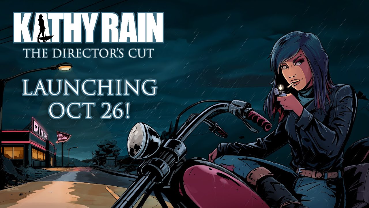 Kathy Rain – Director's Cut release date reveal trailer teaser
