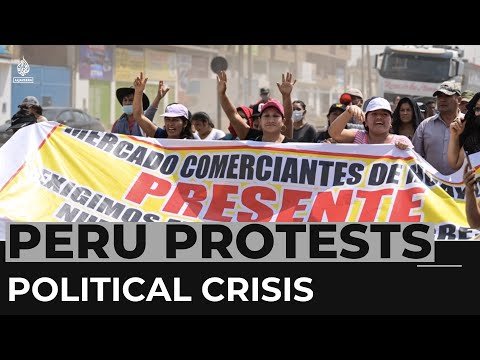 ‘Don't shoot!’: Protests grip Peru amid political turmoil