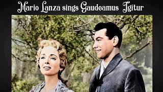 Mario Lanza - &#39;Gaudeamus Igitur&#39; - DES STEREO REMIX 2022. Film out-take