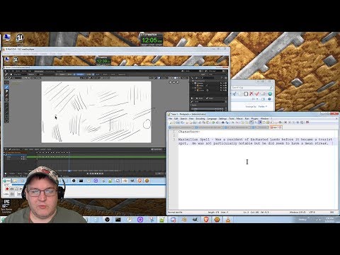 [Blender 2.8, Armory3D] Enchanted Lands Devlog #118 - How to create a story...