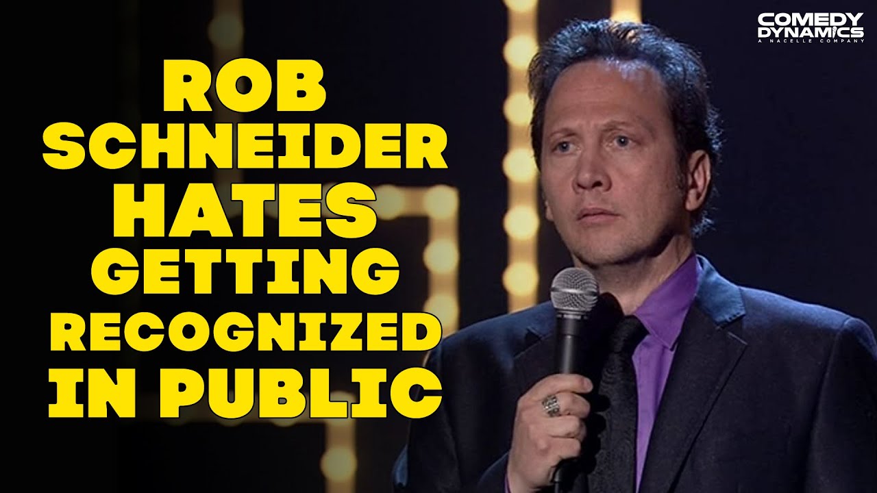 Rob Schneider Hates Getting Recognized in Public