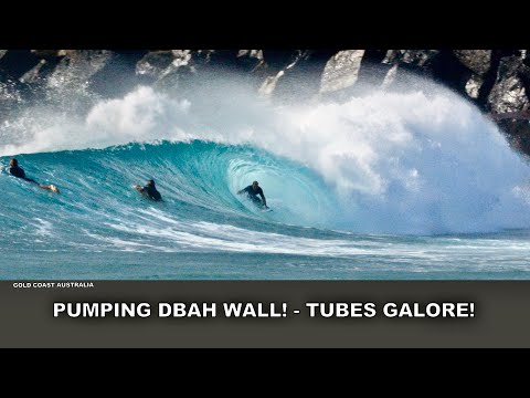 Surfing Pumping Duranbah Wall! Non Stop Waves! Tubes Galore! Monday 27th April 2026