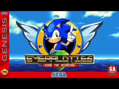 Sonic The Hedgehog:Emerald Ties (FanGame) - Full Gameplay