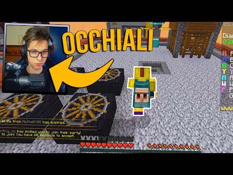 HO MESSO GLI OCCHIALI, BEDWARS IN WEBCAM!!