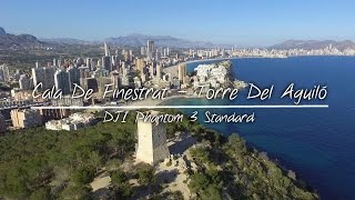 Cala de Finestrat - Torre del Aguilo | Dron Dji Phantom 3 Standard