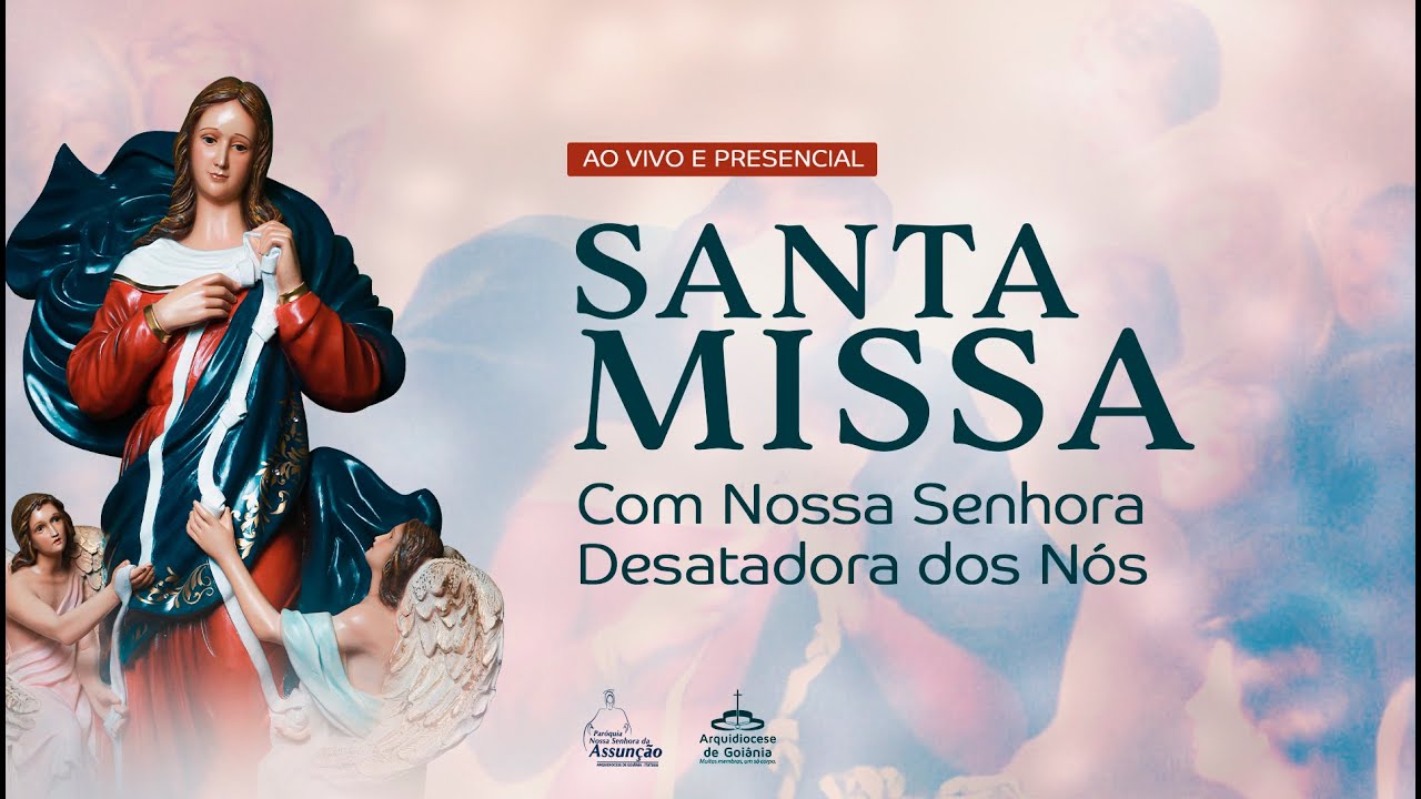Missa com Nossa Senhora Desatadora dos Nós 05/10/2024 - 15h00