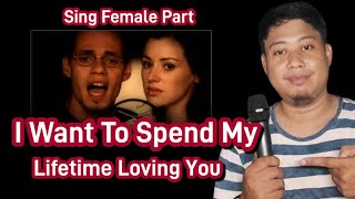 I Want to Spend My Lifetime Loving You - Marc Anthony &amp; Tina Arina | Karaoke | Male Part Only