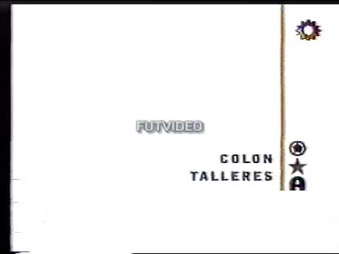 2-4-2000 (Clausura) (7ªF) Colon (Santa Fe):0 vs Talleres (Cordoba):1