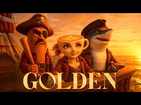 HUNTR/X - "GOLDEN" vs BRAINROT PIRATES