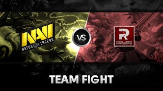 Team fight by Na'Vi vs PR @XMG Captains Draft Season