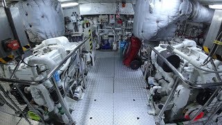 GOLDEN HORN Crew area and Engine room