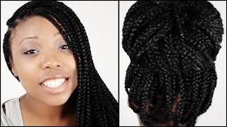 Box Braids START TO FINISH In 5 Minutes!!!