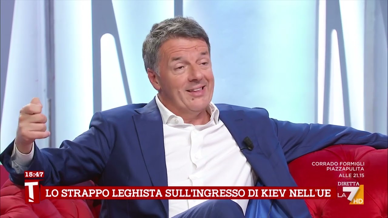 Ucraina in UE, Renzi: "In un paese normale il governo ha una linea di politica estera. ...