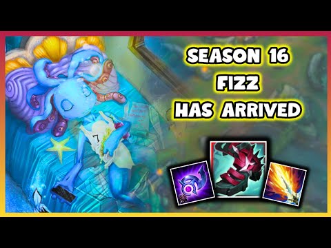Wake Up! Season 16 Fizz Is Here! | Fizz Mid vs Azir 16.01