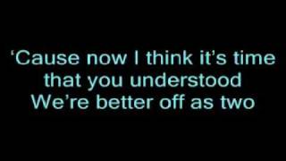 FrankMusik - Better Off As Two (lyrics)