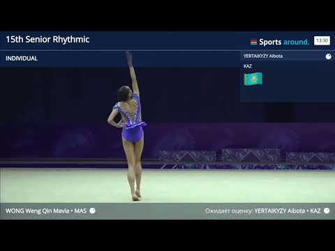 WONG Weng Qin Mavia (MAS) BALL AA 25,65 - Asian Championship 2024