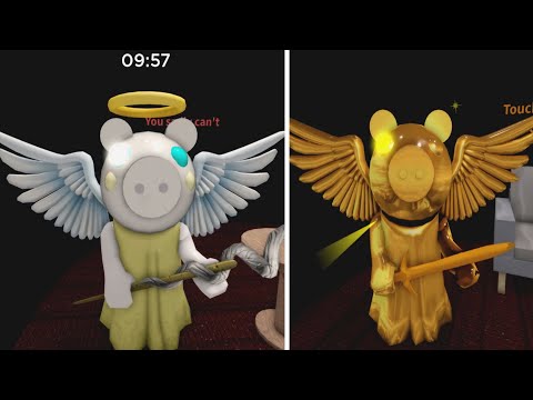 ANGEL VS GOLDEN PIGGY! Roblox Piggy 2 Update