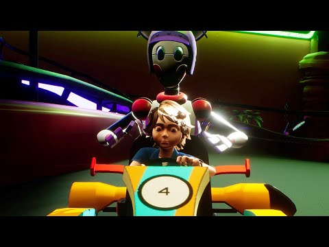 Gregory Destroys Roxy With Car in 3rd Person View - FNAF Security Breach