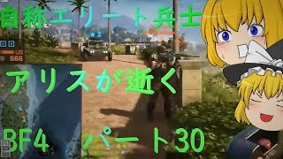 【ゆっくり実況】自称エリート兵士アリスが逝くBF4　～Cの執念～　パート30
