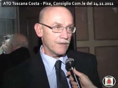 Franco Borchi ATO Toscana Costa - Pisa, Consiglio Comunale del 24 novembre 2011