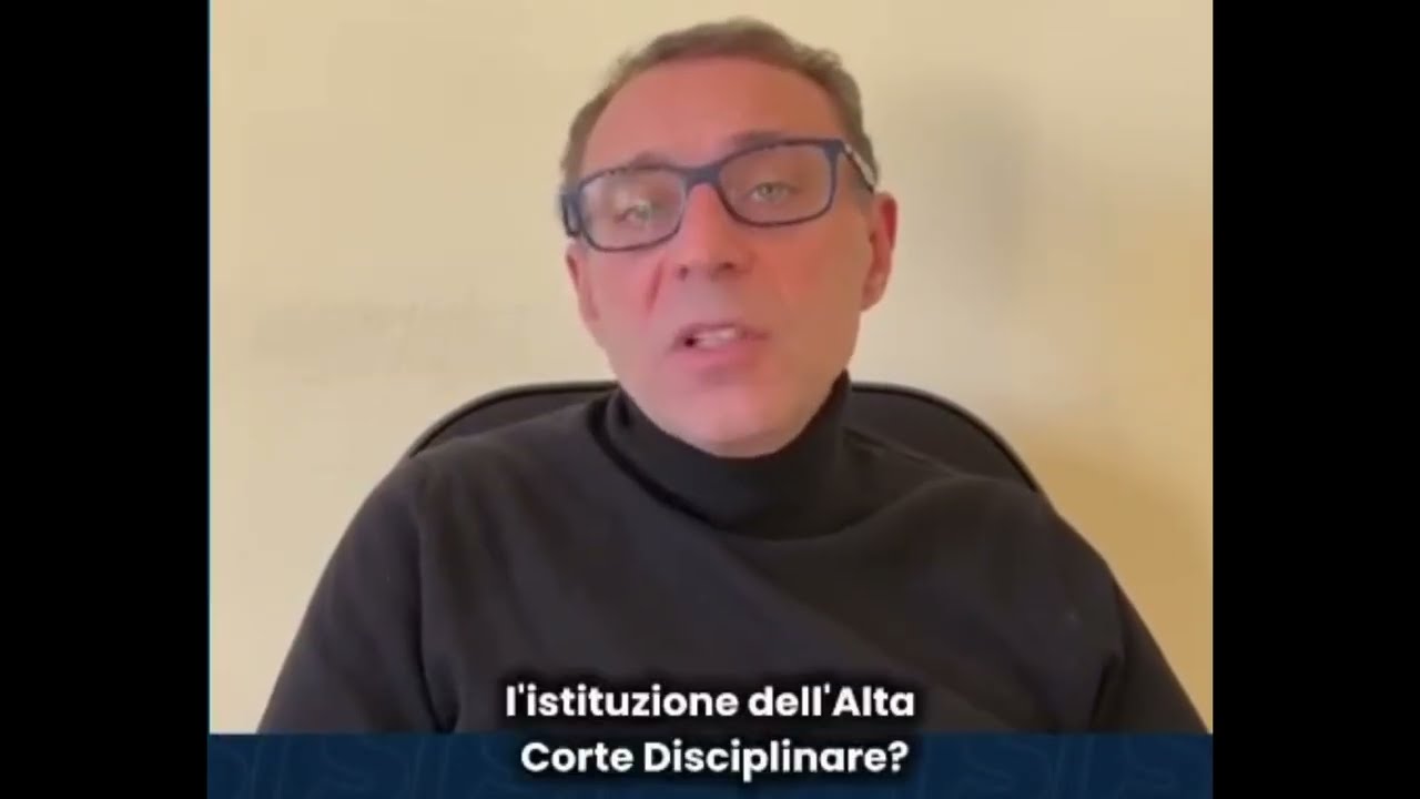 STEFANO ESPOSITO: "REFERENDUM, ECCO PERCHÉ SERVE L'ALTA CORTE DISCIPLINARE"