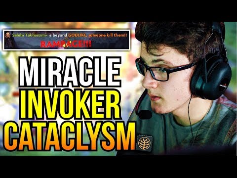 RAMPAGE INVOKER - Miracle Invoker Cataclysm Talent Tree 7.07 | Dota 2