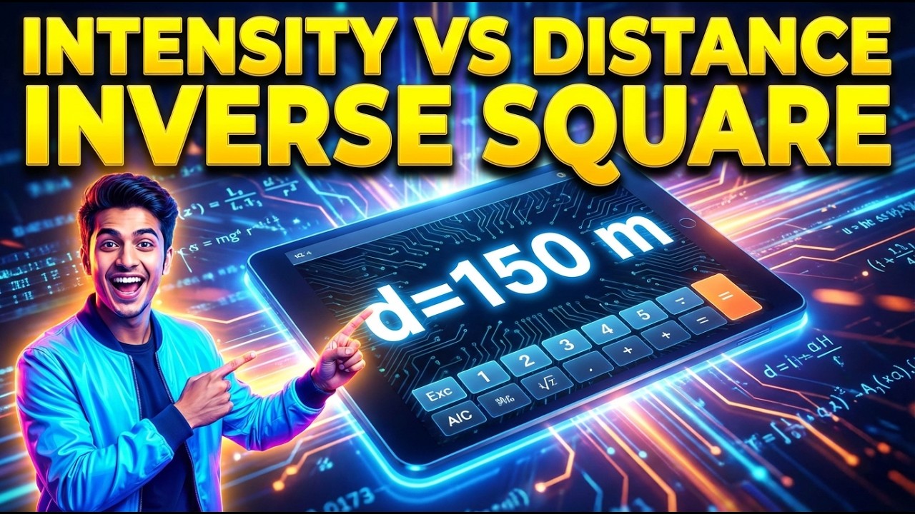 Intensity Vs Distance Inverse Square Interactive Calculator