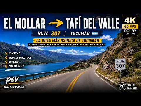 Descubra a Magia de Tafí del Valle: Rota Cênica em 4K
