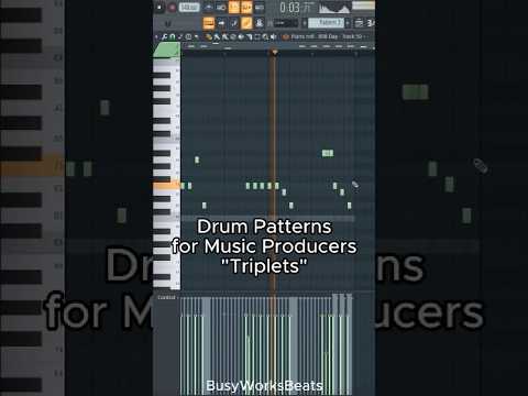 Drum Patterns for Music Producers - “Triplets”