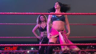 CWE | Katie Forbes Vs Rakhi Sawant at CWE Breakdown Show Bathinda video