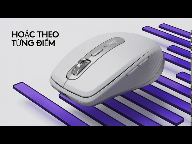 Chuột không dây Logitech MX Anywhere 3 - Hồng