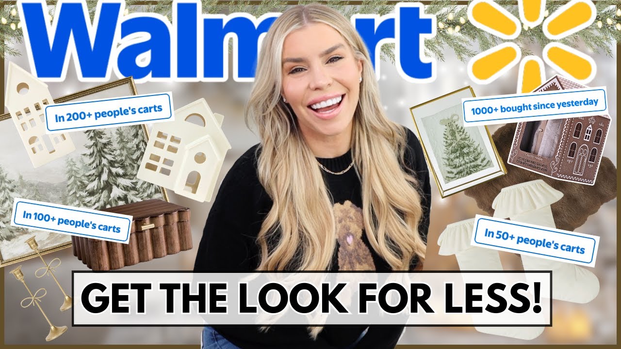 This is Walmart?! New Home Decor You Have To See! ✨ Walmart Home Decor Haul