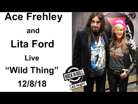 Ace Frehley and Lita Ford Live - "Wild Thing" 12/8/18