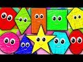 Ten Little Shapes Shapes Song Crayons Nursery Rhymes Songs For Children Baby Rhymes