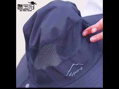 ~子甄彣璟~漁夫帽 3合1 多功能 男女款 防曬帽 遮陽帽 面罩 帽子 防紫外線 釣魚帽 速乾帽 工作帽 登山帽 露營帽
