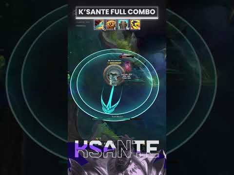 Master the perfect combos on K'Sante! #leagueoflegends #Ksante #leaguecombos