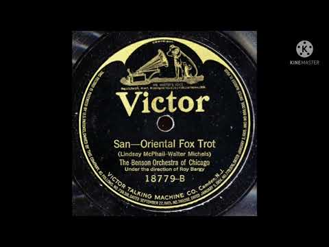 Benson Orchestra of Chicago San (Roy Bargy) 1921 (Victor 18779-B)