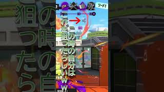 【スプラトゥーン3】恐怖の曲射ウルショ　#shorts