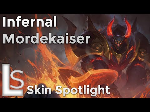 Infernal Mordekaiser - Skin Spotlight - Infernal Collection - League of Legends